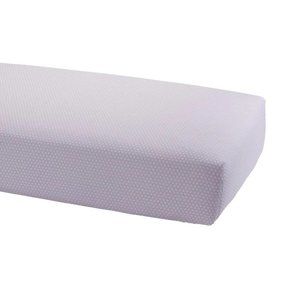 Dotty Crib Sheet, Petal | Minne Mouse | Disney | crib sheets | Ethan Allen